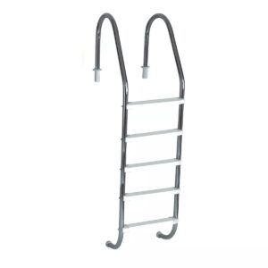 Escada Para Piscina Em Aço Inox Com 5 Degraus Abs Sodramar