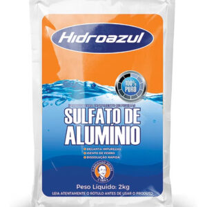Sulfato Tratamento Piscina Alumínio Hidroazul 2kg