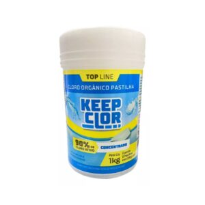 Pastilhas De Cloro Para Piscina Topline - Keep Clor 5uni