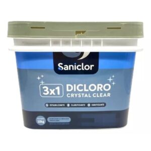 Cloro Para Piscina Organico Multiação 3x1 40% Saniclor 10kg