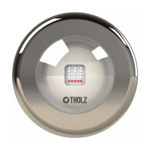 Iluminação Piscina Refletor Led Rgb 9w Inox Tholz Cabo 10mts