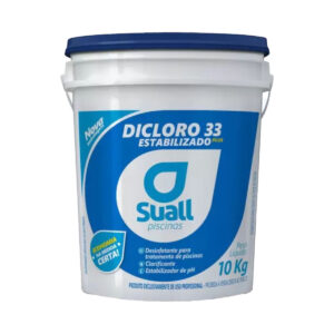 Dicloro Granulado Estabilizado 3x1 Para Piscina 10kg Suall