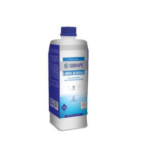 Sibrape Limpeza Bordas Remove Gordura Tratamento Piscina 1l