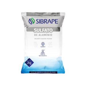 Sibrape Decantador De Impurezas Piscina Sulfato Alumínio 2kg