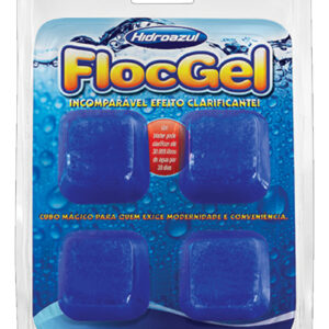 Flocgel 4 Cubos Hidroazul - Gel Clarificante Para Piscina
