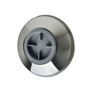 Dispositivo Aspiração Alvenaria Rosca 50mm Inox Com Tampa
